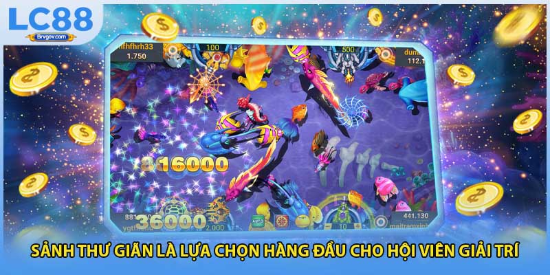 Sảnh thư giãn là lựa chọn hàng đầu cho hội viên giải trí